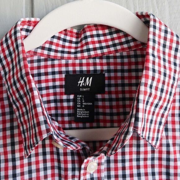 H&M Men's Button Down Shirt - Picture 3 of 8
